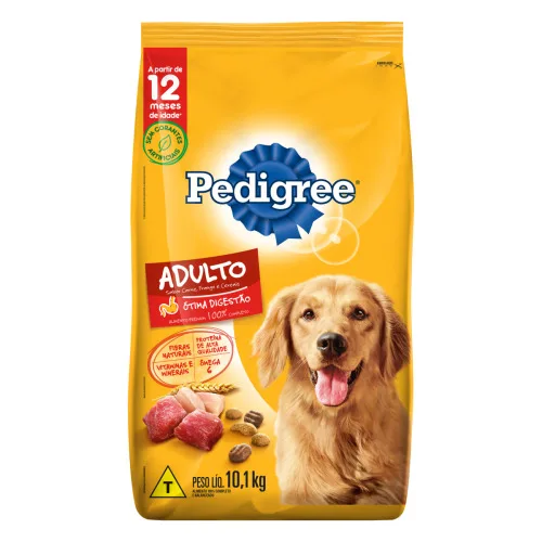 Alimento Para Cães Adultos Carne, Frango E Cereais Pedigree Vital Pro Pacote 10,1kg - PEDIGREE - Petshop