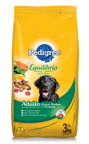 Pedigree Equilíbrio Natural Raças Pequenas Pacote 3 Kg - PEDIGREE EQN - Petshop