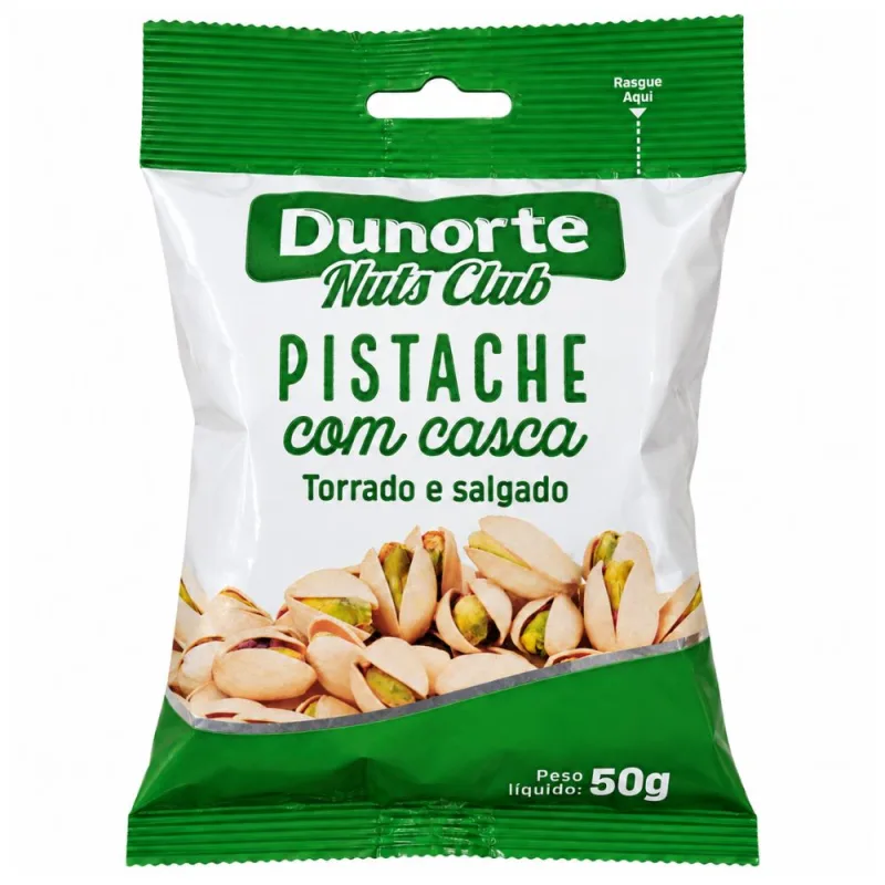 PISTACHE COM CASCA 50G AMINNA - AMINNA - Preparações De Hortícolas E Frutas