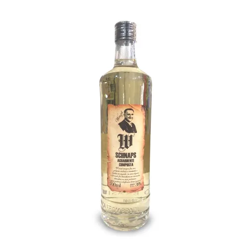 Aguardente Schnaps 700 Ml - DOBLE W - Bebidas