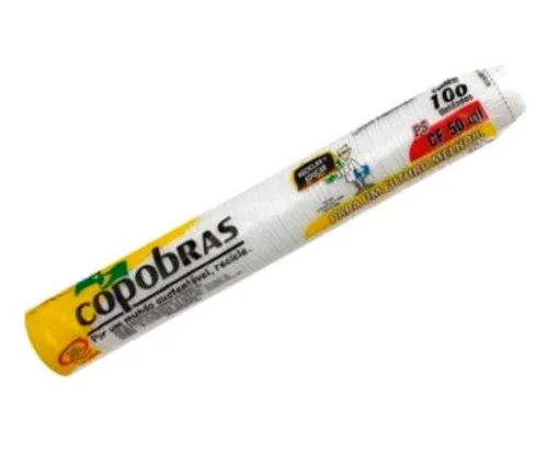 Copo Descartável Copobras Branco 100unidade X - COPOBRAS - Bazar