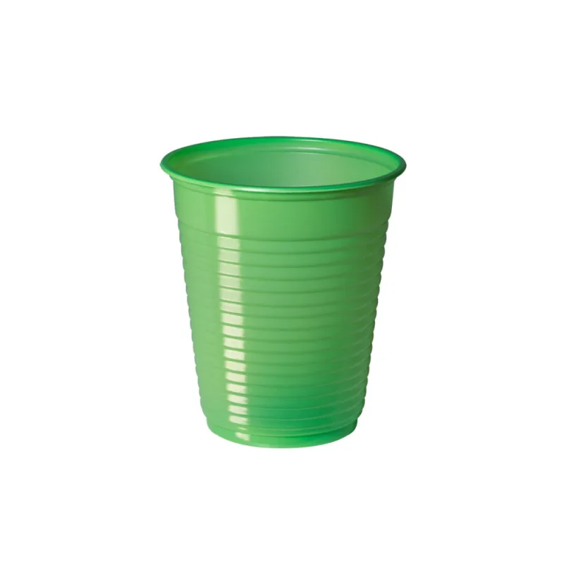 Copo Descartável Copobras Festinha Verde 200ml c/ 50 Unid - COPOBRAS - Utilidades E Casa