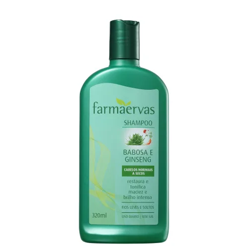 Shampoo Babosa Farmaervas - FARMAERVAS - Perfumaria