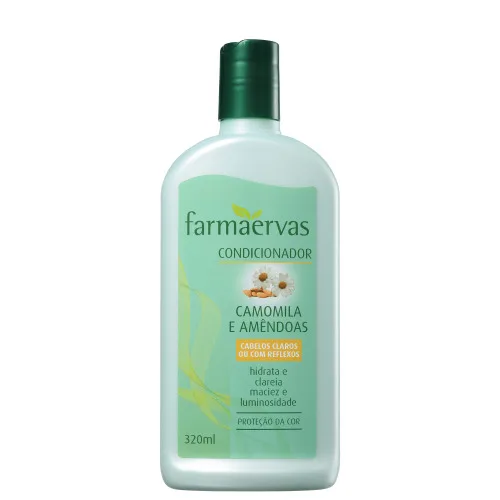 Condicionador Farmaervas Camomila - FARMAERVAS - Higiene E Beleza