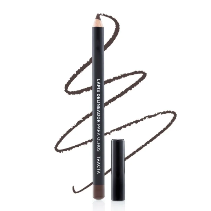 Lápis Delibeador Para Olhos Tracta Brown 1 Unidade