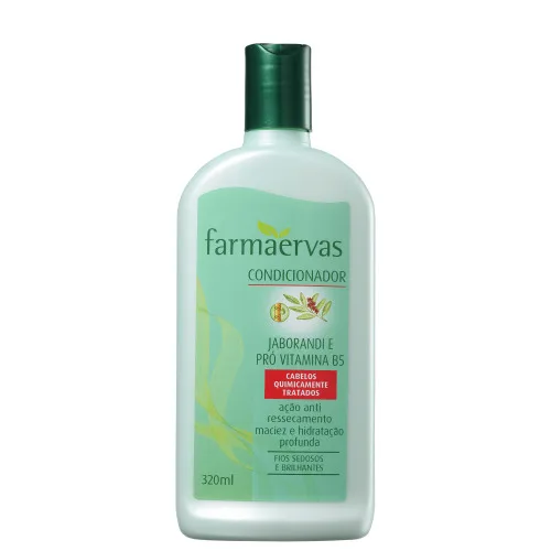 Condicionador Farmaervas Jaborandi E Pro Vitamina B5 - FARMAERVAS - Higiene E Beleza