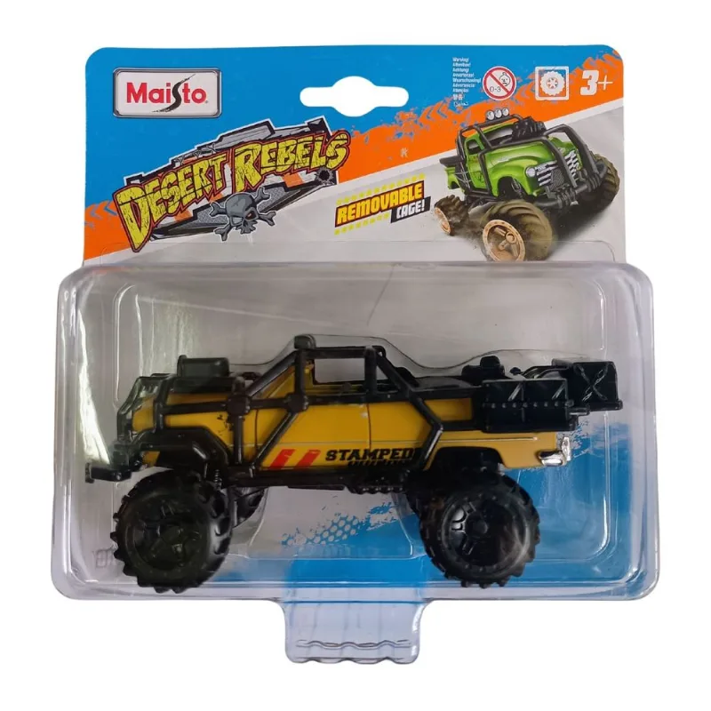 Miniatura Carro Ford 1949 Desert Rebels Amarelo 1/43 Maisto 25208