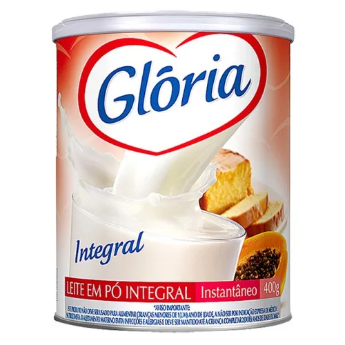 Leite Po Gloria Intimus Inst 400gr - INTIMUS - Mercearia