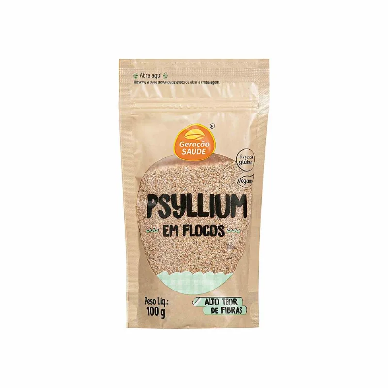 Psyllium em Flocos Geração Saúde 100g