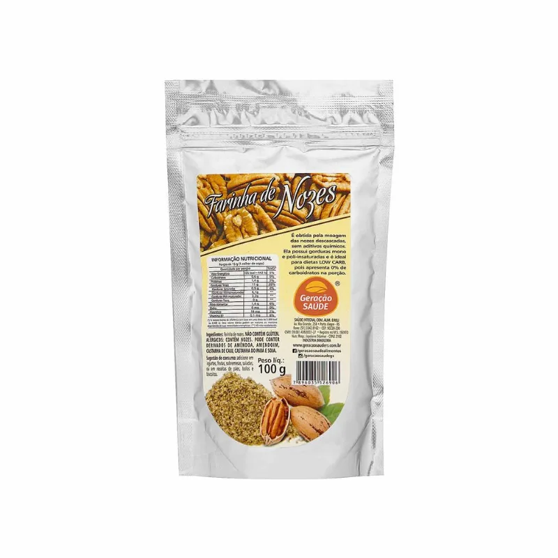 Farinha de Nozes Geração Saúde 100g