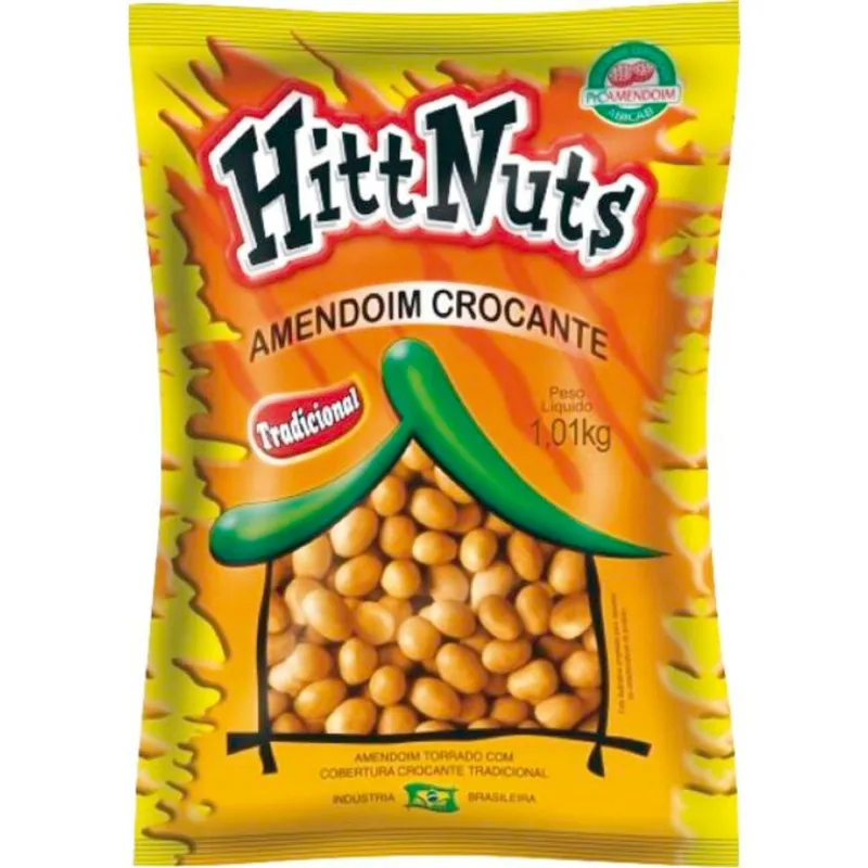 Amendoim Hitt Nuts Natural 1,010kg