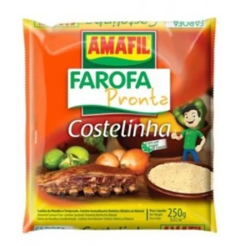 Farofa Amafil Costelinha - AMAFIL - Mercearia
