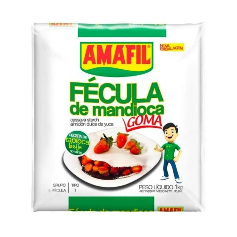 Fécula de Mandioca Amafil 1kg