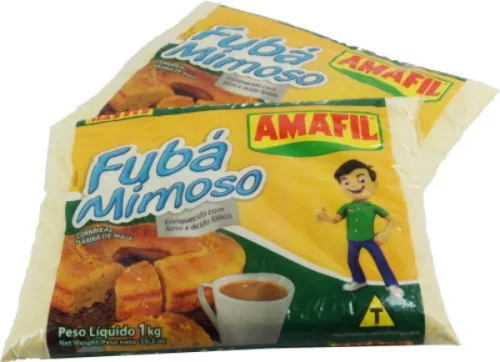 Fuba Mimoso 1kg Amafil - AMAFIL - Mercearia