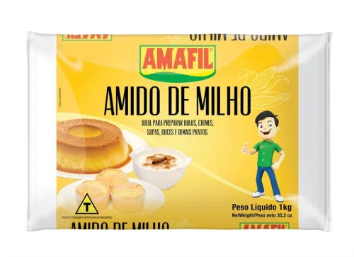 Amido De Milho Amafil 1kg - AMAFIL