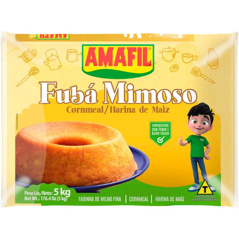 Fubá Mimoso Amafil 5kg
