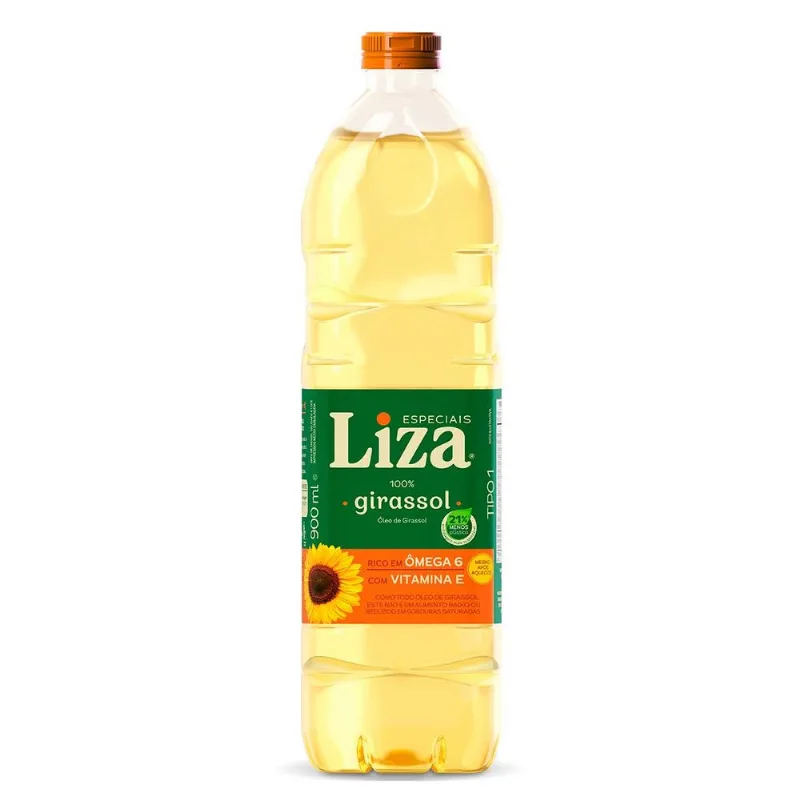 Óleo Girassol Liza Pet 900ml