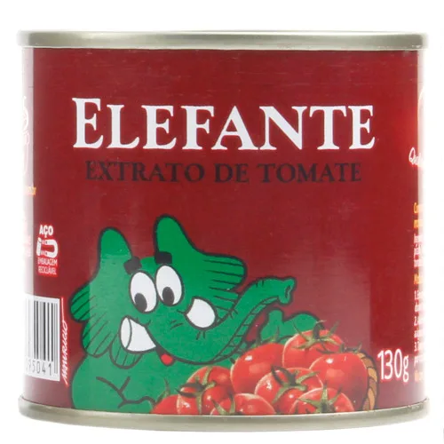 Extrato De Tomate Elefante Lata 130g - ELEPHANT