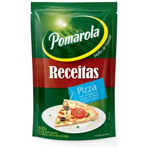Molho De Tomate Pizza Pomarola Sachê 300g - TOMATE - Mercearia