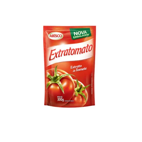 Extrato De Tomate Extratomato Arisco Sachê 300g - TOMATE - Mercearia