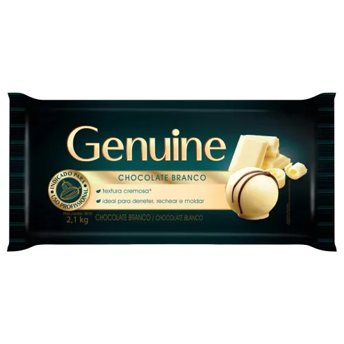 Choc Genuine Branco 2,1kg Cargill - Mercearia