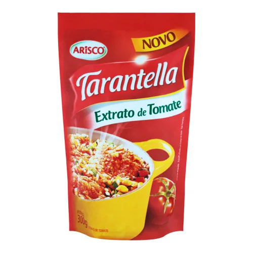 Extrato De Tomate Tarantella Sachê 300g - TOMATE - Mercearia