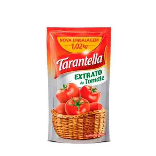 Extrato De Tomate Tarantella Sache 1,02kg - TOMATE - Mercearia