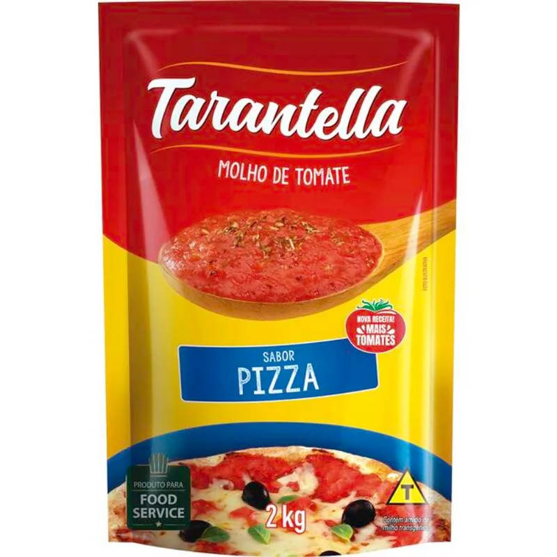 Molho de Tomate Tarantella Pizza 2kg