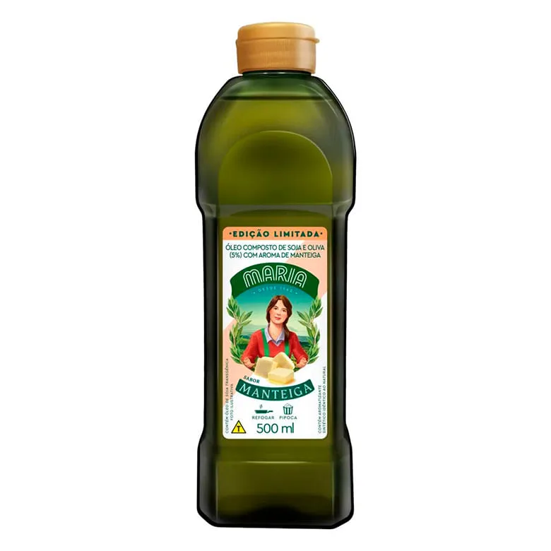 Óleo Maria Composto Manteiga 500ml - Maria - Mercearia