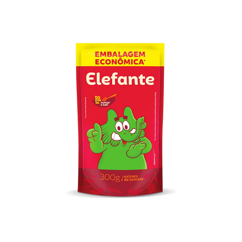 EXTRATO TOMATE ELEFANTE SC 300G - Elefante - Mercearia