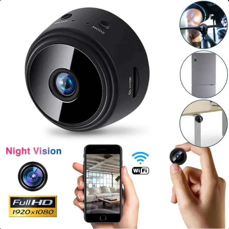 A9 Câmera Wi-fi Sensor De Presença Hd