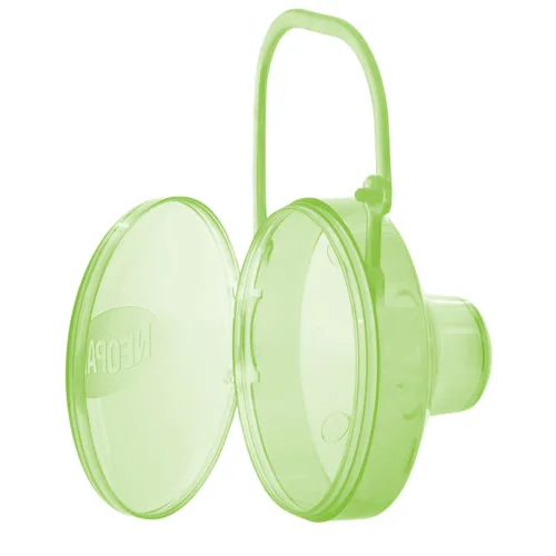 PORTA CHUPETAS NEON VERDE - CRISTAL