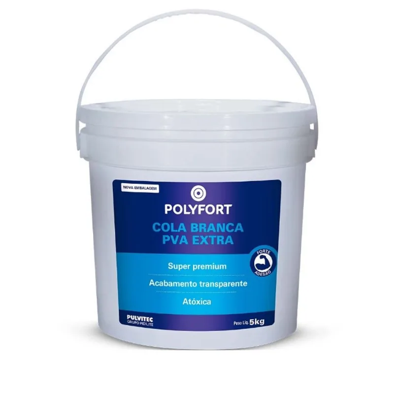 Cola Branca Extra Pro Polyfort 5k Pulvitec