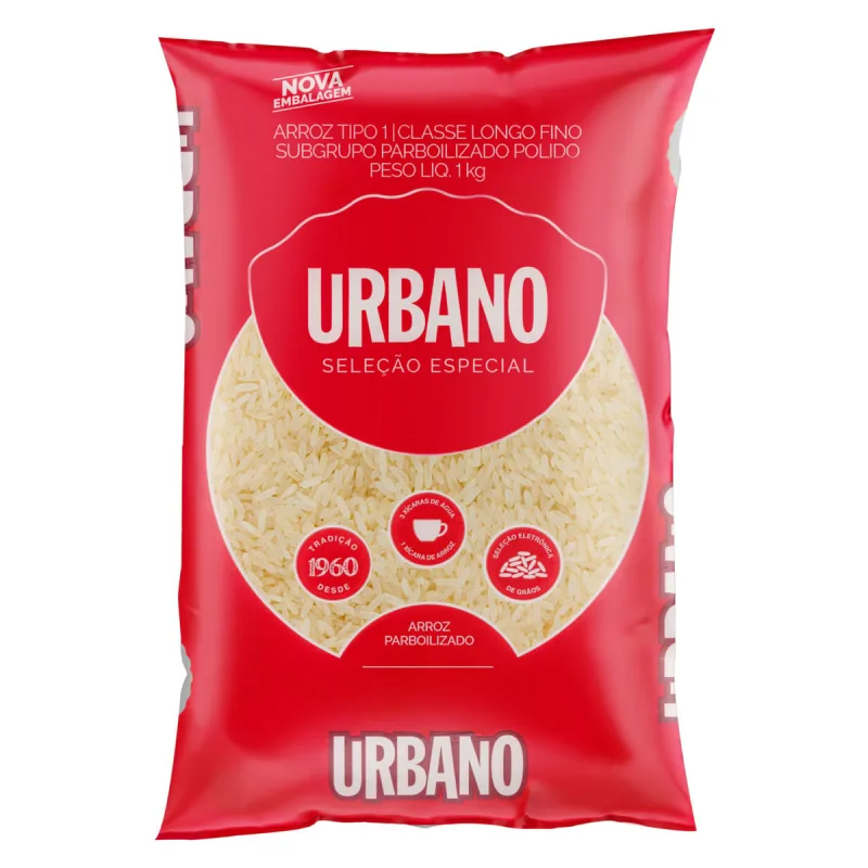 Arroz Parboilizado Urbano Tipo1 1Kg - Urbano - Mercearia
