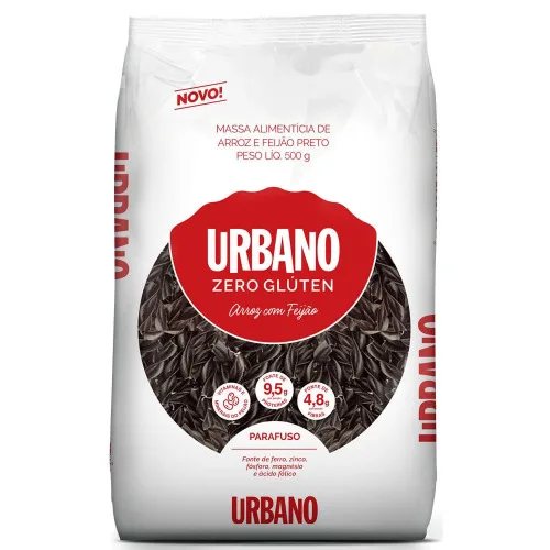 Mac Urbano Arroz E Feijao Preto 500g Parafuso - URBANO - Mercearia