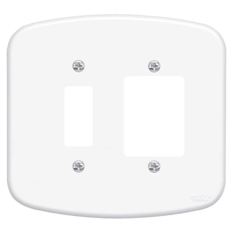 Placa Blanc 4x4 F13 Fame