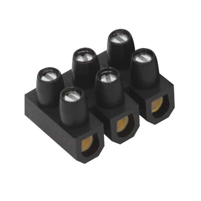 Conector 4mm Multiplo Barra 3 Bornes Fame