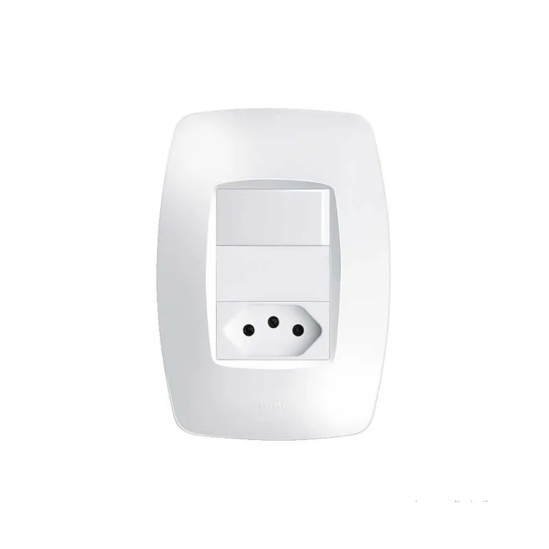 Interruptor paralelo com placa Elegance Fame