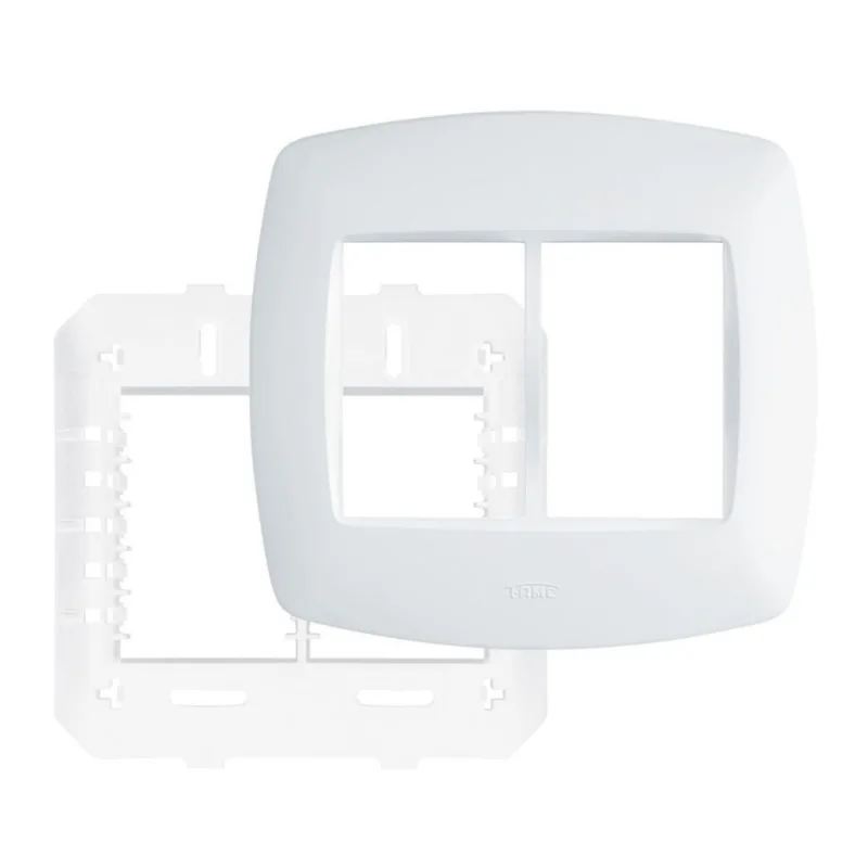 Placa Elegance 4x4 6 Modulos Horizontais Com Suporte Fame