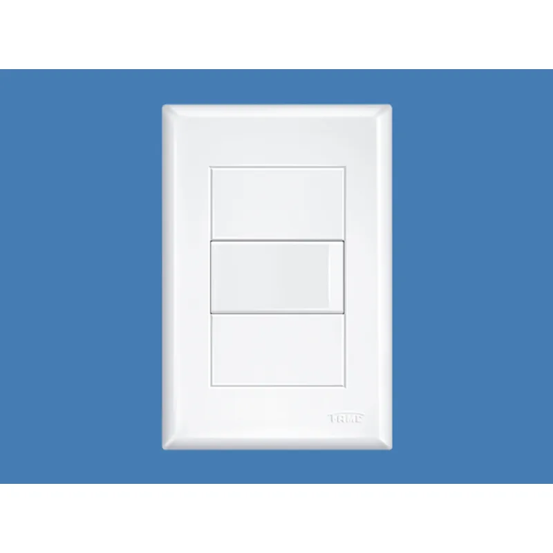 Interruptor simples 16a com placa evidence Fame