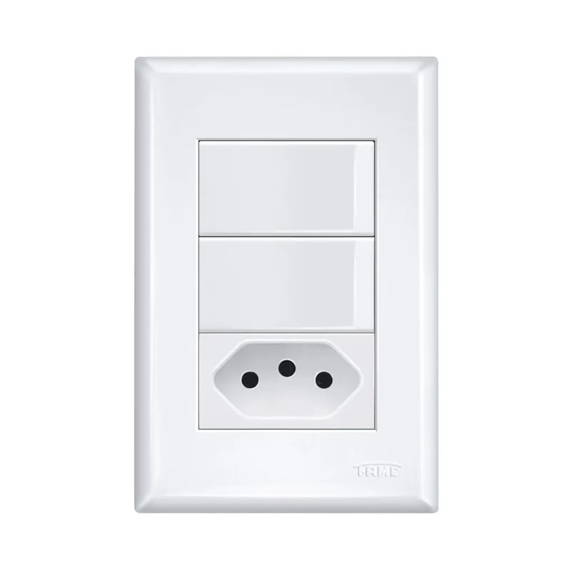 Interruptor Simples Fame Evidence 2 Seções 20A 250V