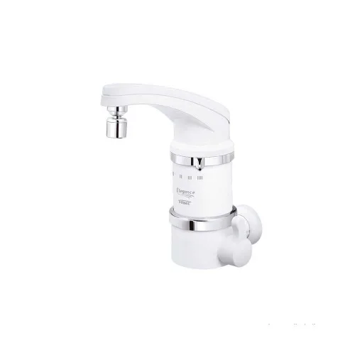 TORNEIRA ELÉTRICA PARA COZINHA DE PAREDE 5400W 220V ELEGANCE BRANCA - BRANCA - Metais