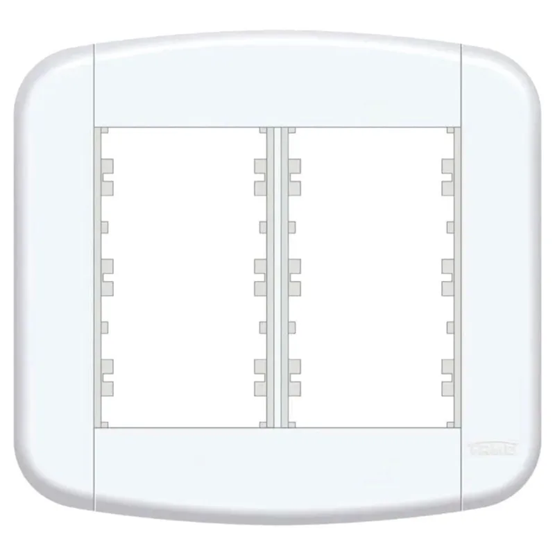 Placa 4x4 - 6 Módulos Blanc Mais - 11439440 - Fame Placa 4x4 6 Modulos Blanc+ - 11439440 - Fame