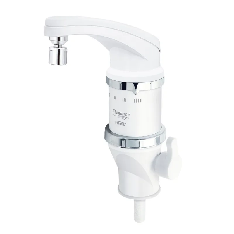 Torneira Elétrica Elegance de Mesa c/ 4 Temperaturas 4800W 127V White Fame