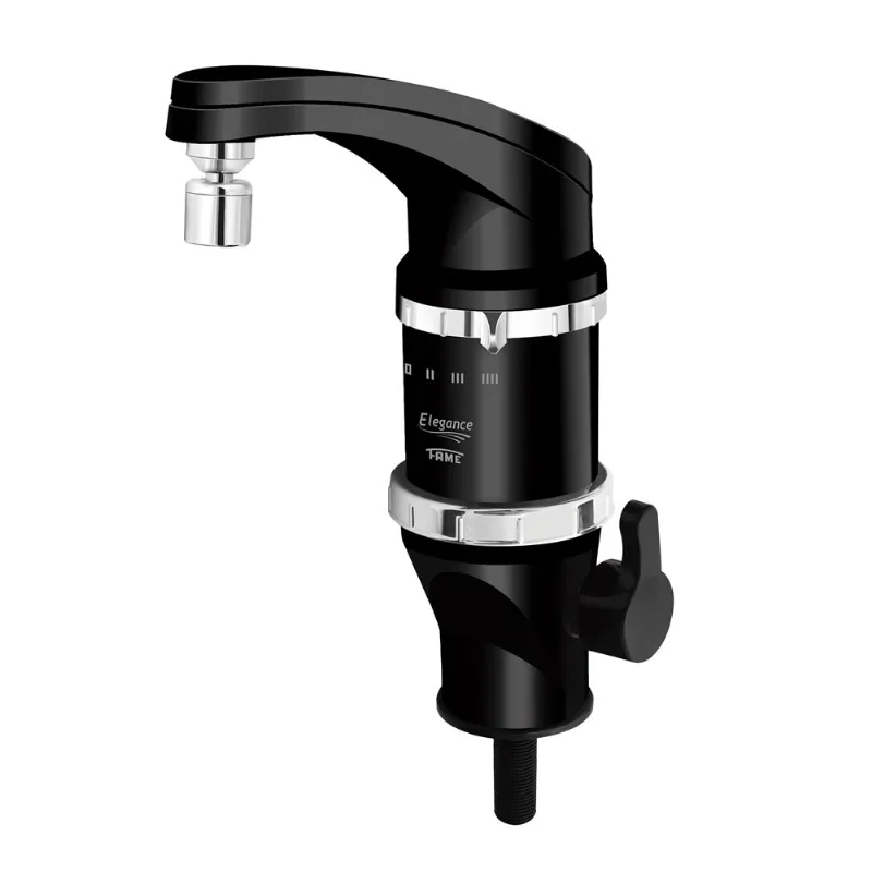 Torneira Elétrica Elegance de Mesa c/ 4 Temperaturas 4800W 220V Black Fame