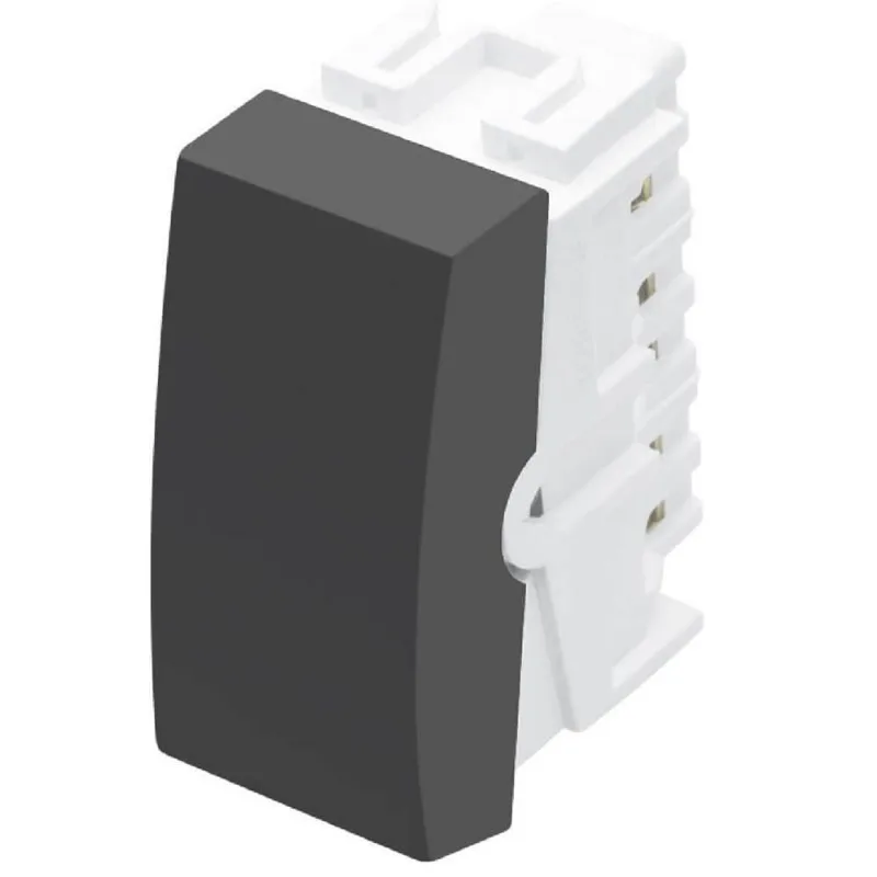 Módulo Interruptor Intermediário 16 Amperes Habitat Black - 4033 - Fame