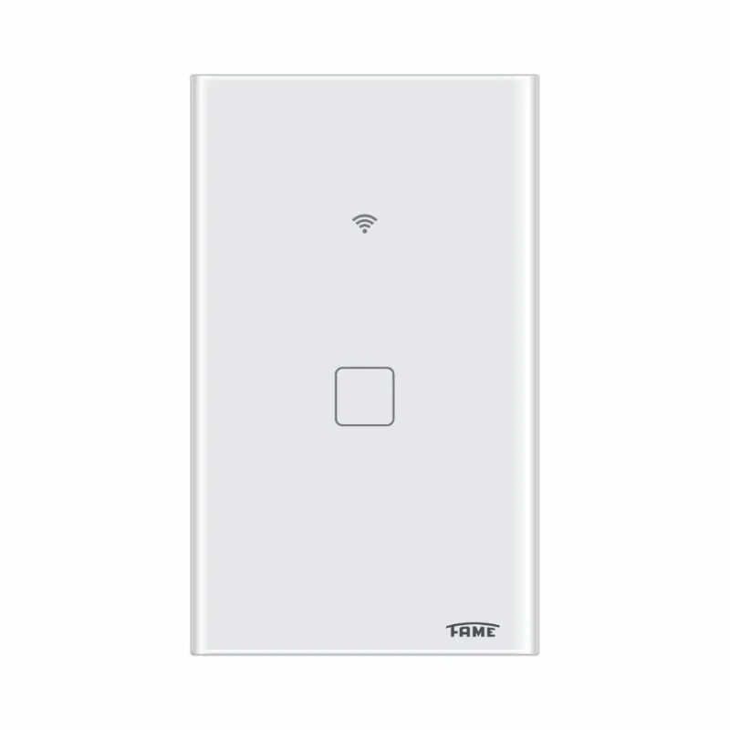 Interruptor Inteligente Touch Fame Wi-Fi 1 Tecla 4X2 Branco 4662 (MP)