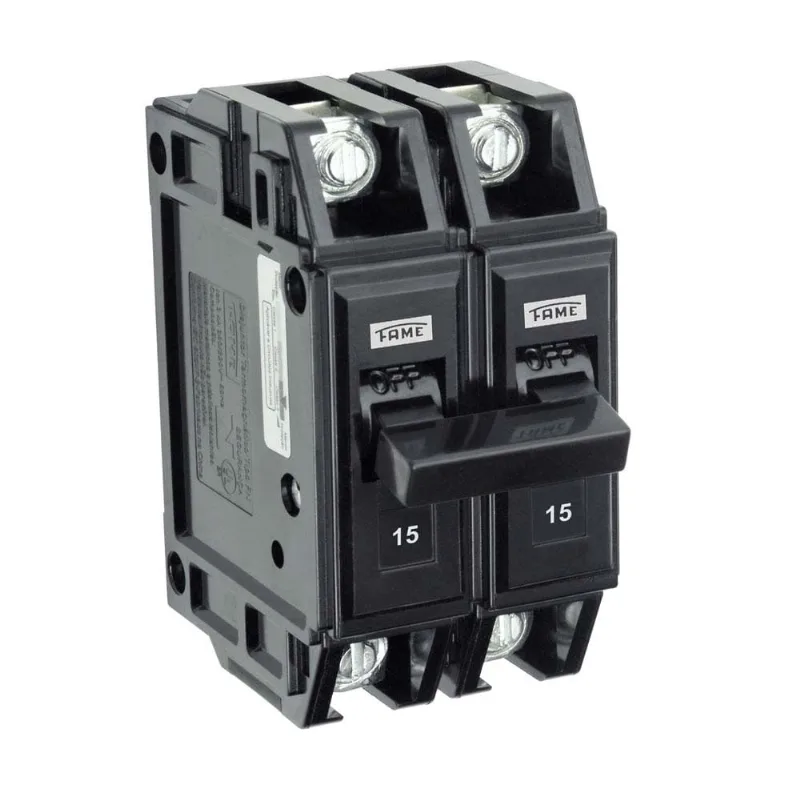 Disjuntor bipolar Nema FN 15A 5161 Fame