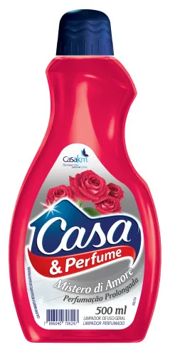 Limpador Perfumado Mistero Di Amore Casa Km Casa Perfume Frasco 500ml - PERFUME - Limpeza