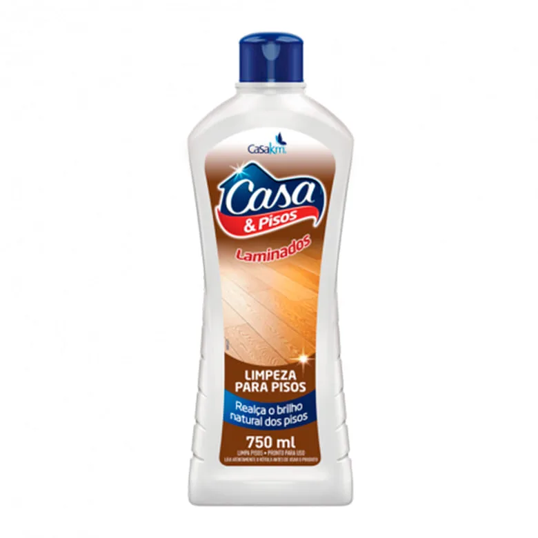 Limpeza para Pisos Casa & Pisos Laminados 750ml - Casa & Pisos - Limpeza
